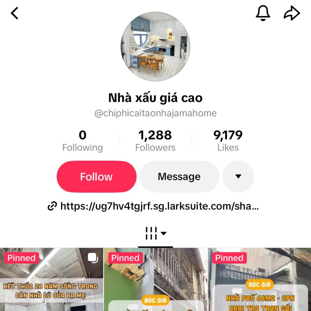 Hình ảnh kênh Nhà Xấu Giá Cao thuộc quản lý của Anet